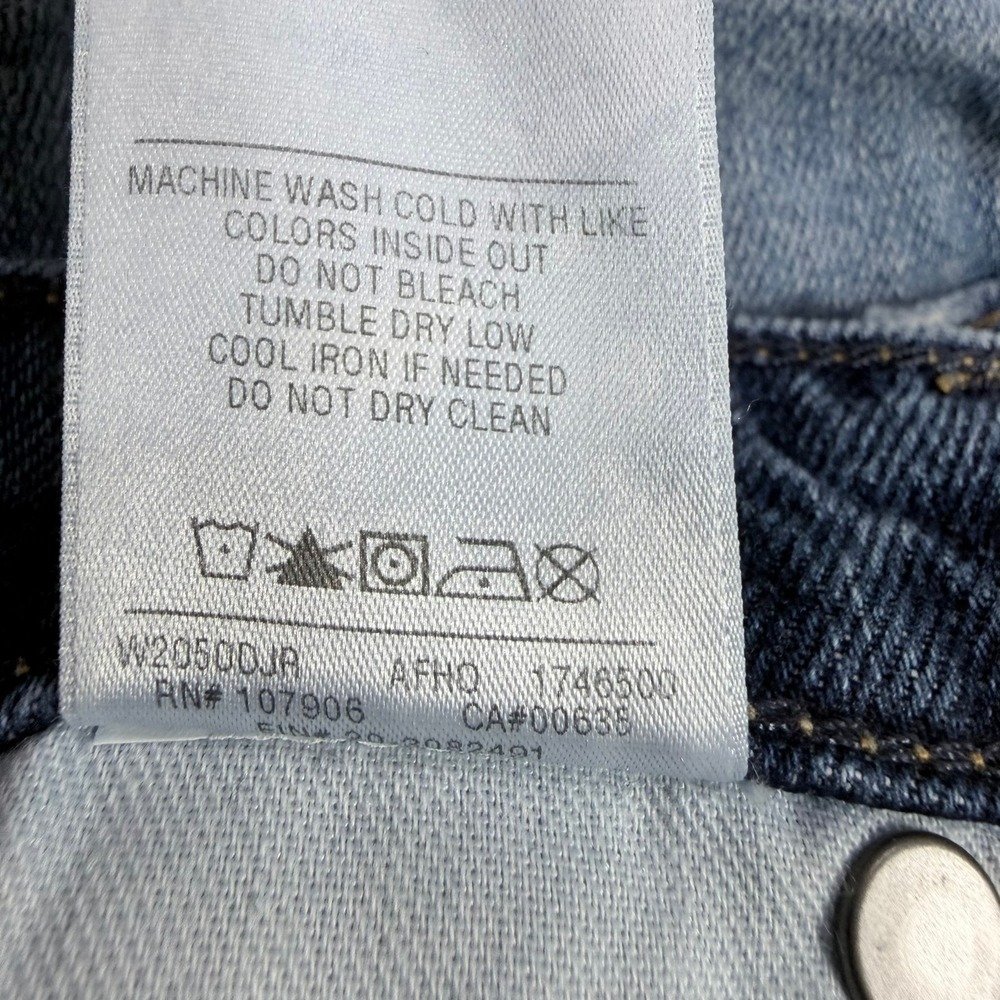Hudson Sloane Womens Jeans Size 28 Blue Distressed Raw Hem High Rise W2050DJR - Picture 12 of 13